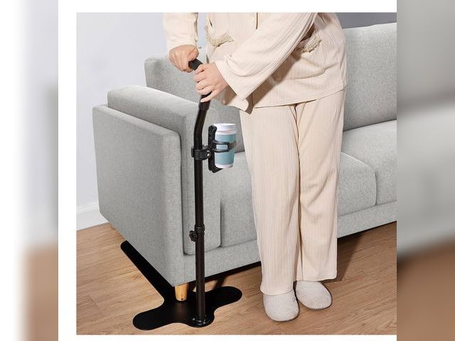 Lot 96-170124 - Chair Couch Stand Assist with Cup Holder,Adjustable Height Chair Lift Assist for Elderly,Daily Livin...