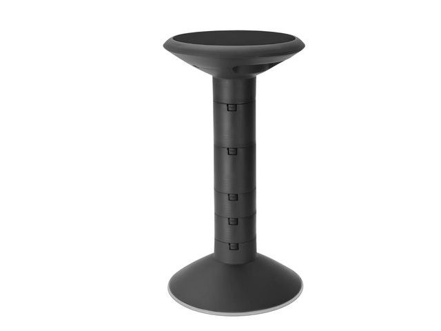 Lot 96-176706 - Storex Active Tilt/Wiggle Stool, Black New