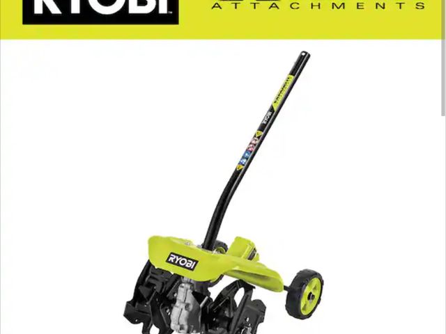 Lot 96-179962 - RYOBI Expand-It Universal Tiller String Trimmer Attachment Used, untested MSRP $149