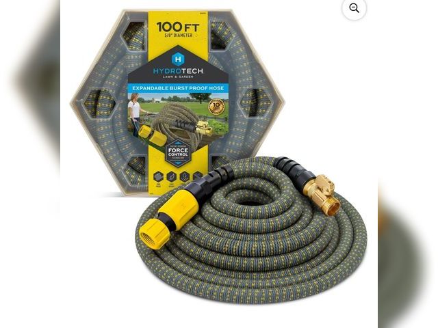 Lot 96-163614 - HydroTech 5/8" x 100 ft Expandable Garden Hose
New