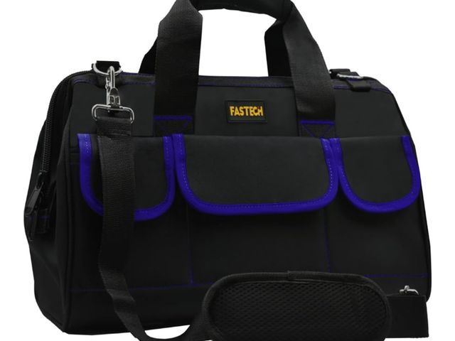 Lot 96-171136 - 20 Inch Tool Bag, Large Tools Bag Waterproof Wide Mouth Tool Kit Heavy Duty Tool Bag Organizer, Tool...
