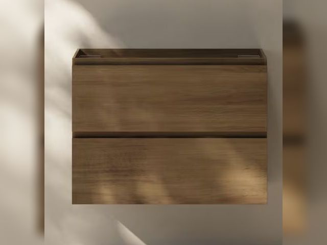 Lot 96-211088 - Swiss Madison Liberte 30" Wall-Mounted Bath Vanity Cabinet without Top in Brown Oak MSRP $141
New