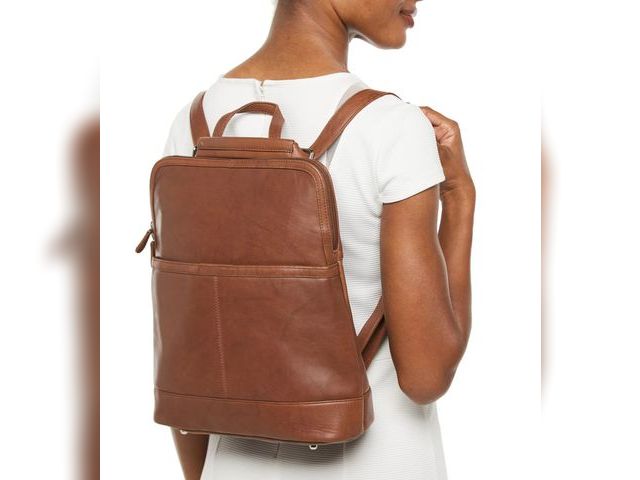 Lot 96-178910 - ili Leather Convertible Backpack MSRP $285 New