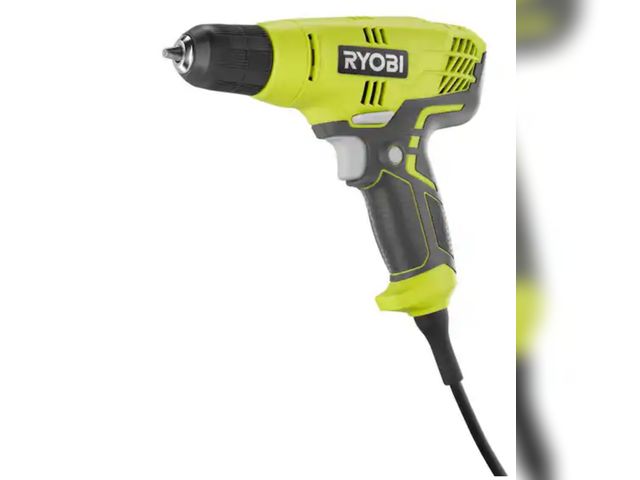 Lot 96-188891 - RYOBI
5.5 Amp Corded 3/8 in. Variable Speed Compact Drill/Driver
Used Untested
