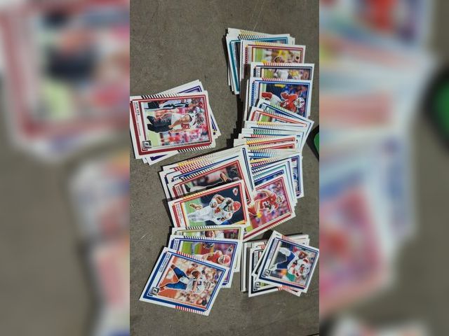Lot 96-230861 - Stack of 2025 NFL Football Sports Cards, Unused