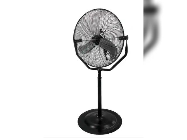 Lot 96-179601 - Commercial Electric
30 in. 3-Speeds High Velocity Tilting Pedestal Fan with Adjustable Height in Bla...