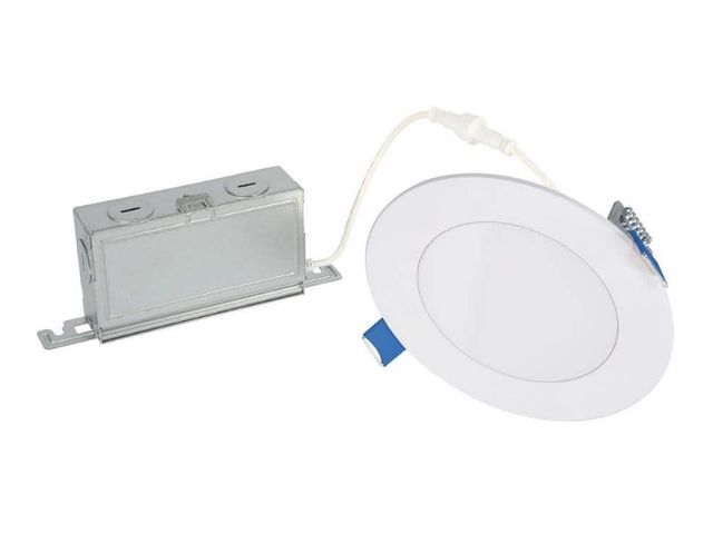 Lot 96-211397 - HALO HLBSL 4 in. Can Less Integrated LED, 600 Lumens, 5CCT, White New