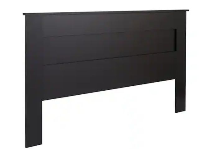 Lot 96-173174 - Prepac
Black 2.25in. D x 81in. W x 48in. H Stylish Flat Panel King Headboard, King Size Headboard, K...