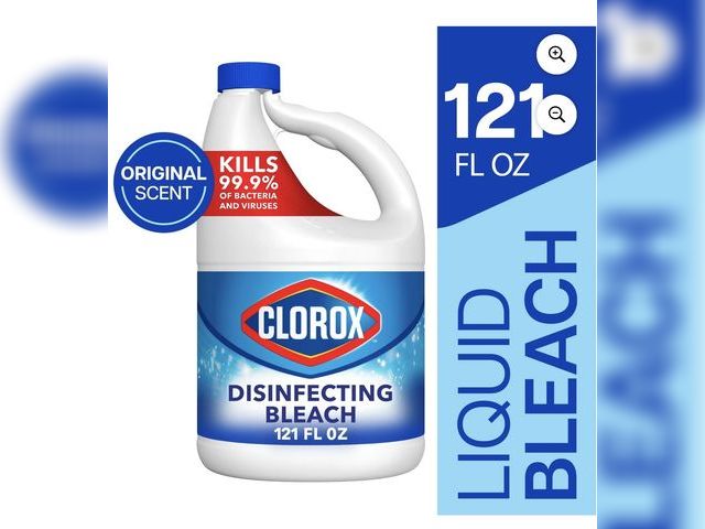 Lot 96-200470 - Clorox Disinfecting Liquid Bleach Cleaner, Regular Scent, 121 fl oz New