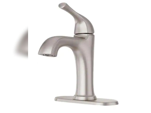 Lot 96-192661 - Pfister
Ladera Single Handle Single Hole Bathroom Faucet in Spot Defense Brushed Nickel
New