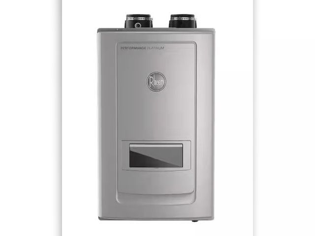 Lot 96-212105 - Rheem
Performance Platinum 11 GPM High Efficiency Indoor Recirculating Natural Gas Tankless Water He...