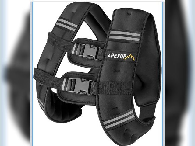 Lot 96-197500 - APEXUP Weighted Vest Men Women, Weight Vest for Women Workout Equipment for Strength Training Runnin...