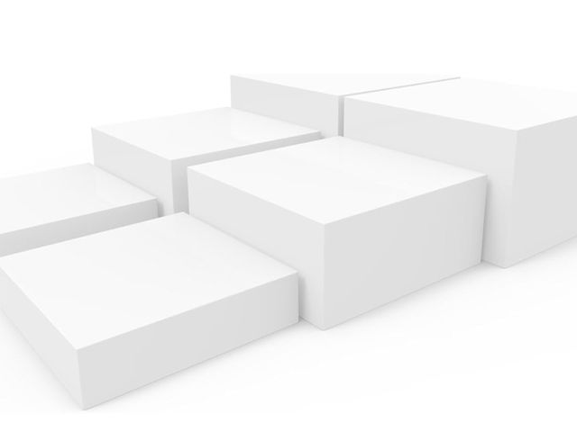 Lot 96-174395 - PecMuikee Buffet Risers, Food Risers for Buffet Table, Display Stand Shelf for Catering Dessert Coll...