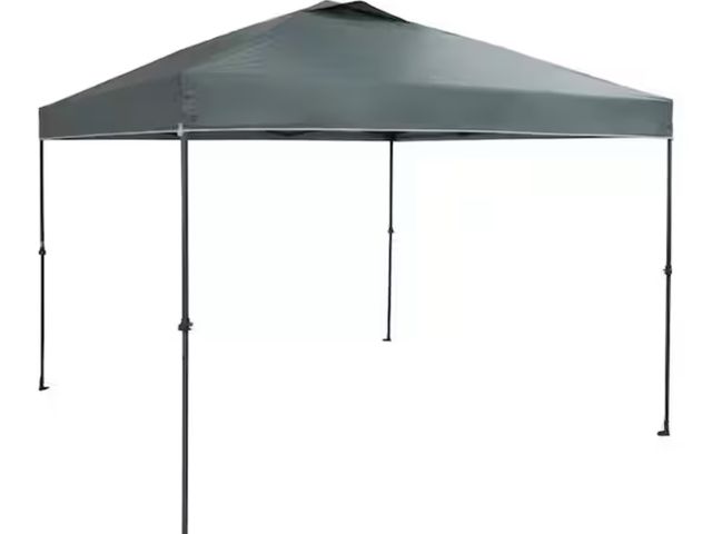 Lot 96-165294 - Everbilt
10 ft. x 10 ft. Grey Instant Canopy Pop Up Tent

Used 

MSRP $130