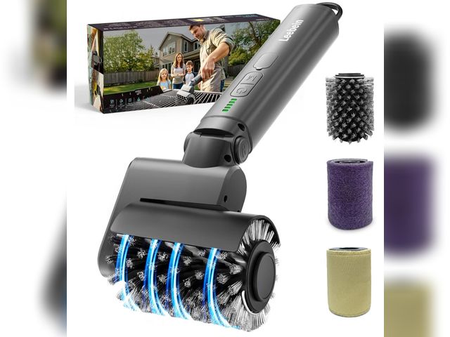 Lot 96-232725 - Electric Grill Brush, High Torque Rechargeable BBQ Grill Griddle Cleaner 50kg Max Torque Grill Clean...