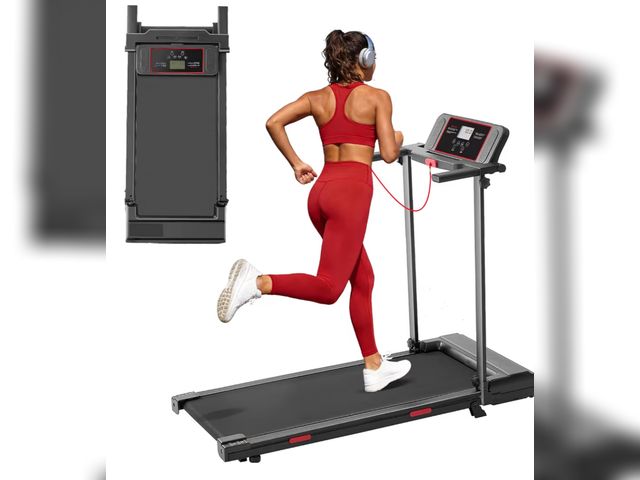 Lot 96-208500 - MCRG Walking Pad Treadmill with Incline, 2026 Upgrade Portable Walking pad Treadmill with Handle Bar...