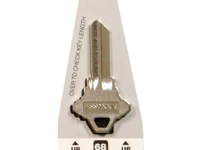 Lot 96-191063 - 2 Pack Hillman #68 Schlage Key Blank New