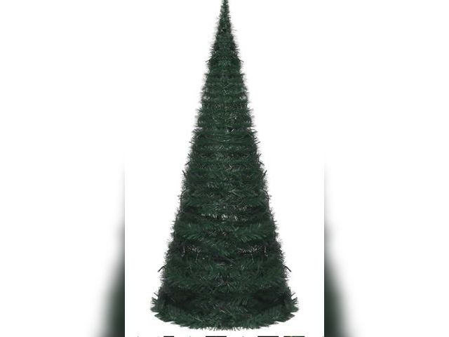 Lot 96-176723 - Pop up pre-lit Christmas Tree, 5.9ft tall , may vary from stock photo New
