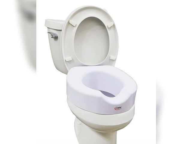 JDCBidding.com - Lot 96-173667 - Carex Toilet Seat Riser With Quick ...