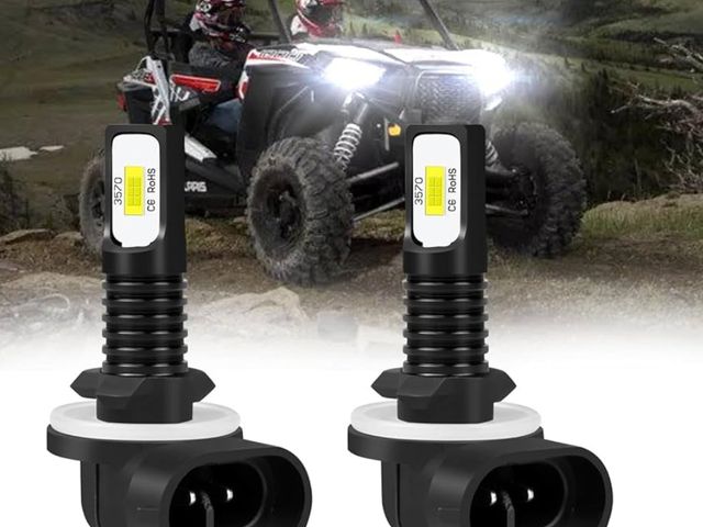 Lot 96-191753 - HMCYCI 880 881 889 LED Fog Driving Light Bulbs 6000K Super White 6000K New