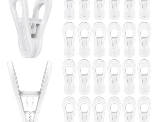 Lot 96-192751 - WYOMER 50 Pcs Multi-Purpose Plastic Hanger Clips - Ideal for Skirts &amp; Pants
New
