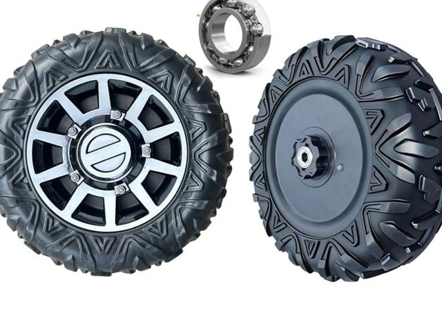 Lot 96-166303 - Possible ATV wheels, approx 13” appears unused