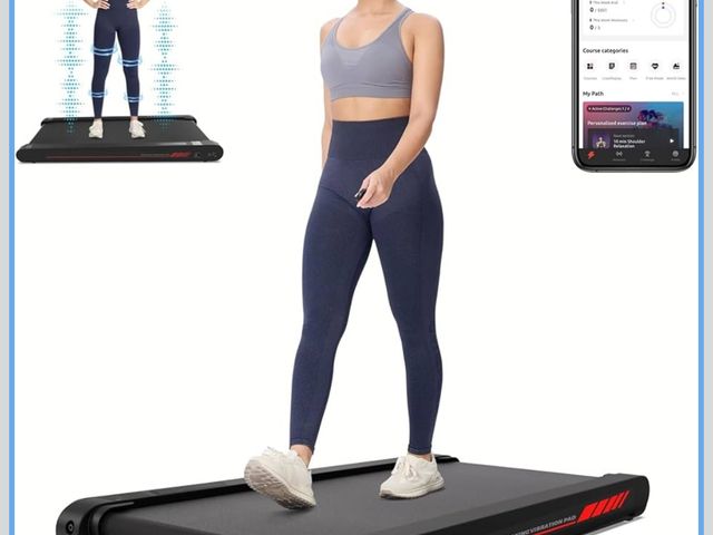 Lot 96-187978 - Sperax Walking Treadmill Pad with APP, 3 in 1 Under Desk Treadmill, 400W Low Noise Walking Vibration...