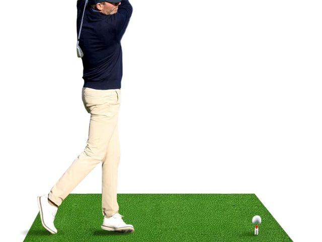 Lot 96-163871 - 36mm Premium 5x4 Golf Mat- Trusted by PGA Pros, Extra Thick Grass Turf for Indoor/Outdoor Practice -...