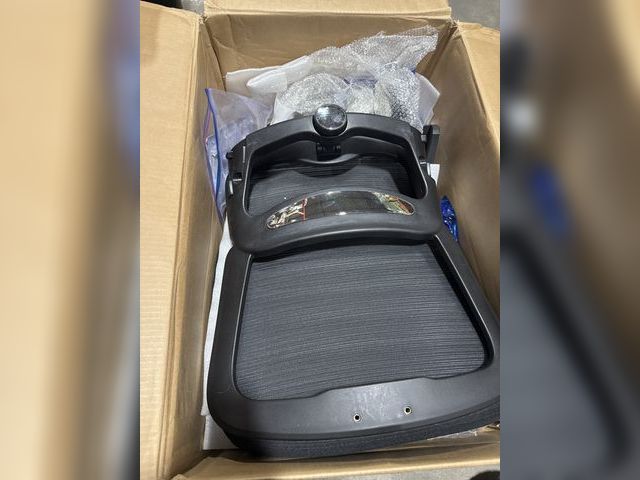 Lot 96-180888 - Black Mesh Office Chair With Chrome Details 
Used