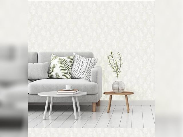 Lot 96-166993 - Midbec Tapeter
Bracken Light Grey Fern Paper Strippable Roll (Covers 56.4 sq. ft.)
New