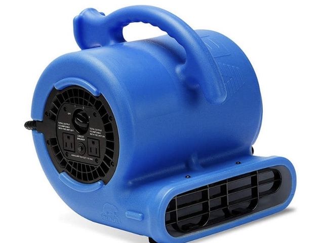Lot 96-210952 - B-Air 1/4 HP Air Mover Blower Fan for Water Damage Restoration Carpet
Dryer Floor Home and Plumbing
...
