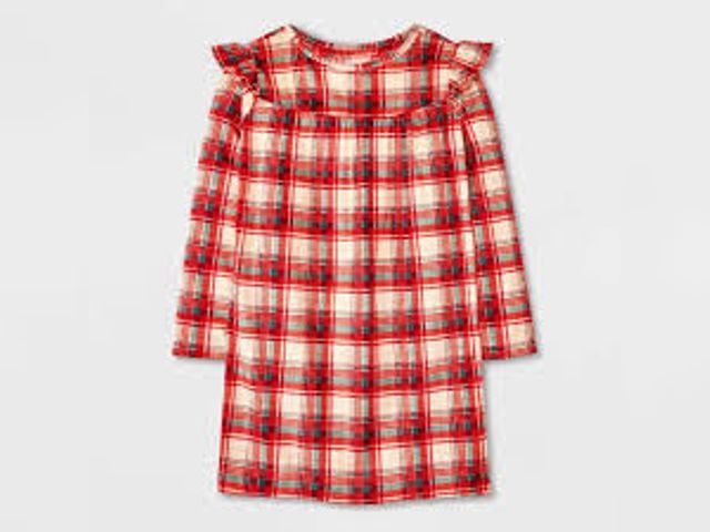 Lot 96-166460 - Cat &amp; Jack Girls Nightgown Size (8)

New