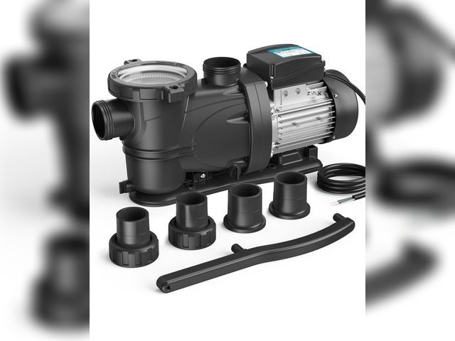 Lot 96-164413 - In/Above Ground Pool Pump, Self Primming High Flow (with Timer, 3HP, 8964 GPH, 220V)
MSRP $299.99
Ap...