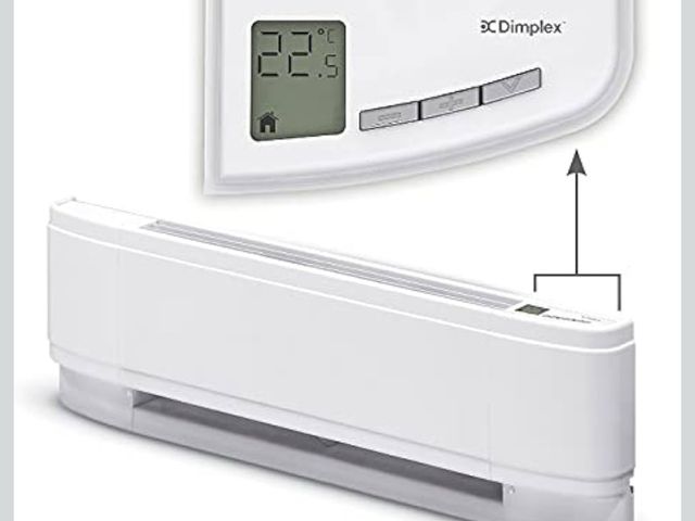 Lot 96-177871 - Dimplex 35" Proportional Linear Convector Baseboard Heater With Built-In Thermostat Model: PC3512W31...