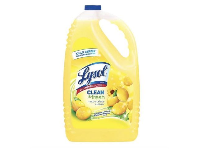 Lot 96-182188 - Lysol Multi-Surface Cleaner, Sanitizing &amp; Disinfecting, to Clean &amp; Deodorize, Sparkling Lemo...