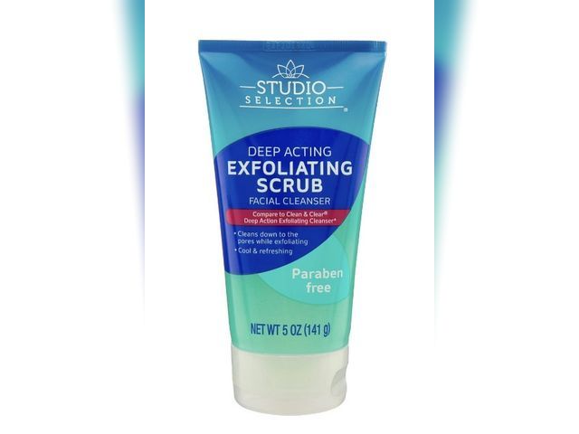 Lot 96-201170 - 3 Pack Studio Selection Deep Acting Exfoliating Scrub Facial Cleanser, 5 oz New