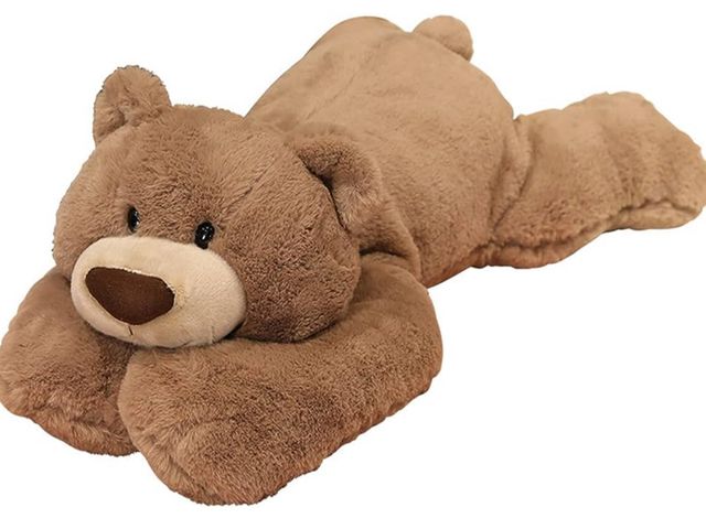 Lot 96-171141 - Weighted Stuffed Animals, Weighted Bear Stuffed Animal Toy Brown Bear Plush Throw Pillow Gifts for B...