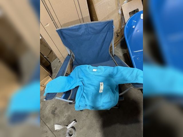Lot 96-167297 - Bobbie Brooks Fleece Crew Blue Women’s Sweatshirt New