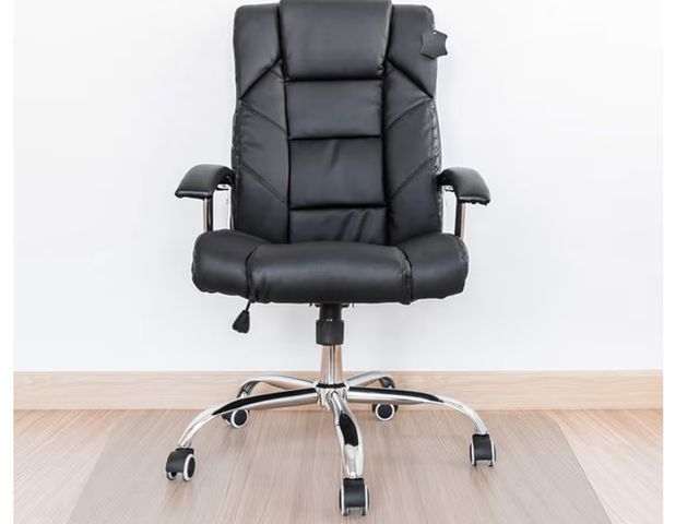 Lot 96-177536 - Clear Chair Mat, Hard Floor Use, 48" X 52" Transparent Office Home Floor Protector mat Chairmats

Ne...