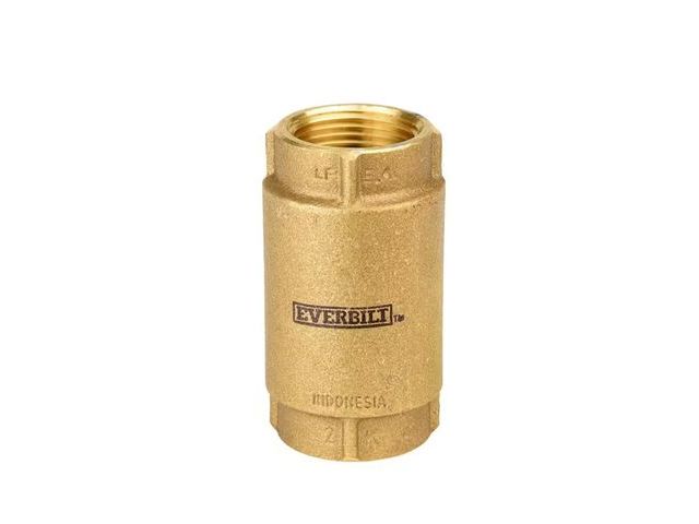 Lot 96-163252 - Everbilt
1 in. Brass Check Valve
Appears lightly used