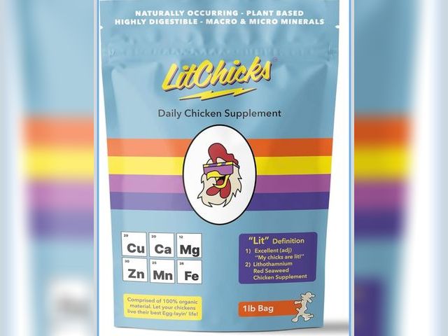 Lot 96-174212 - LitChicks’ Calcified Seaweed for Laying Chickens - Crushed Oyster Shell Alternative - Highly Digesti...