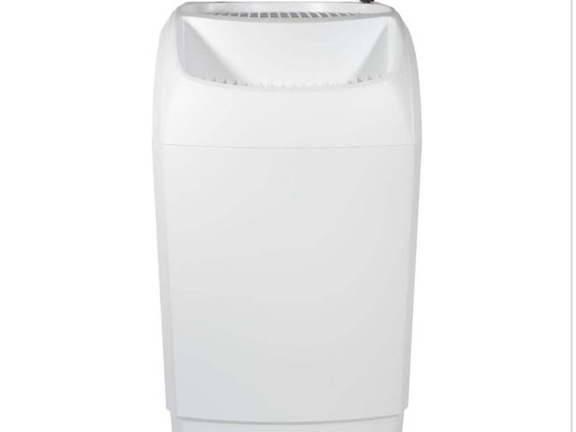 Lot 96-164814 - AIRCARE SPACE SAVER 6-Gal. Cool Mist Evaporative Whole House Humidifier for 2,300 sq. ft., White MSR...