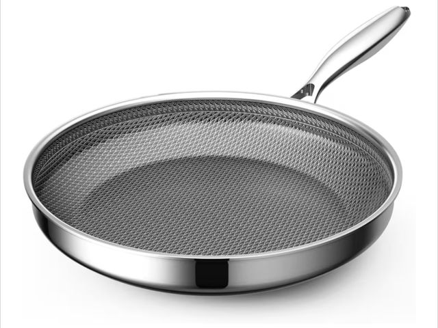 Lot 96-187599 - Non Stick Frying Pans,Hybrid Nonstick 9.5 Inch Frying Pan,Stay-Cool Handle,Dishwasher-Friendly,Nonst...