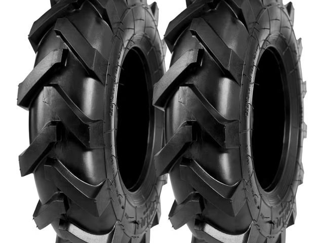 Lot 96-189919 - MZREXN 2 Pcs 4.80/4.00-8 Tires, 4.80x4.00-8" Tubeless Turf Garden Ridings Lawn Mower, 4PR 4.80-8 4.0...