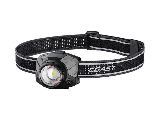 Lot 96-212257 - Coast FL86 840 Lumens Alkaline
Dual Power LED Battery Powered Headlamp New