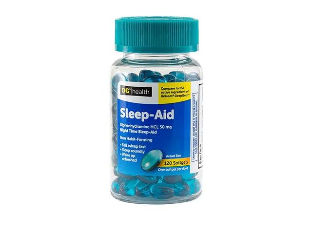 Lot 96-201061 - Pack of 3 DG Health Sleep-Aid 50 mg Softgels, 120 ct
Exp. 01/ 2028