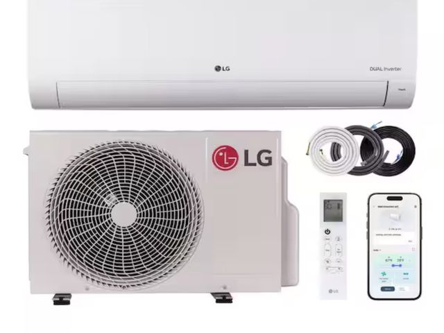 Lot 96-227413 - LG
20 SEER2 12,000 BTU Wi-Fi ready Duct-free Mini Split Heater &amp; Air Conditioning Inverter Drive...