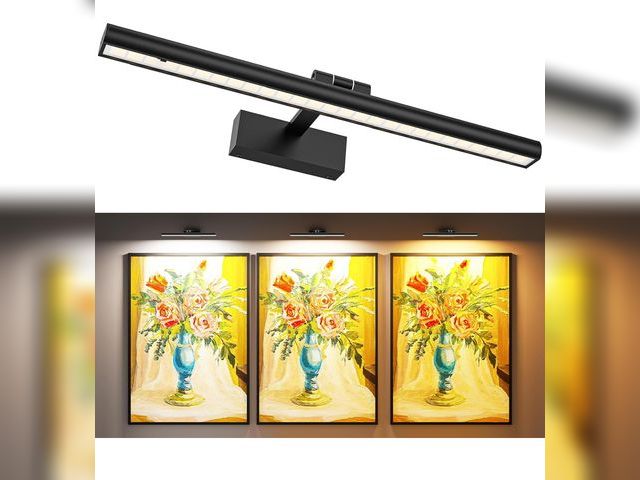 Lot 96-164739 - Wireless Picture Light for Wall, Battery Operated Wall Light 24 in
New