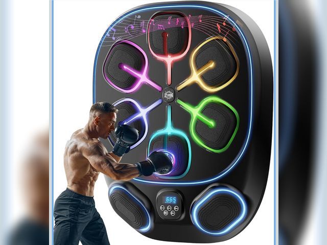 Lot 96-183386 - 2025 Music Boxing Training Machine for Adults Fitness Equipment Durable Dummy Punching Bag Boxing Ma...