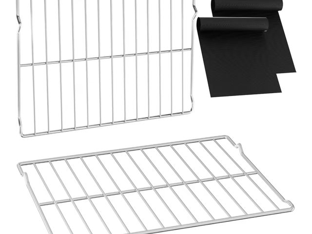 Lot 96-188222 - Upgraded W10256908 Range Oven Rack Replacement For Whirlpool Stove Part 23.77 x 15.61 IN Gas Range O...